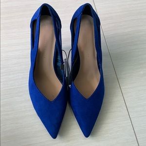 Blue Zara pumps